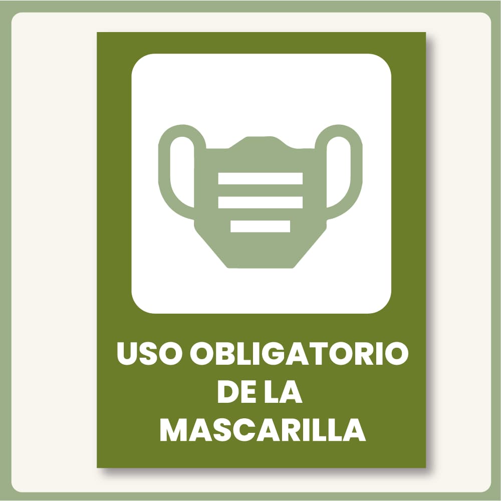 Uso obligatorio de mascarilla - Covid 19 - Impresiones Panamá