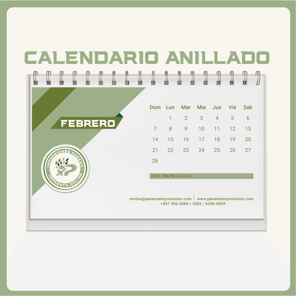 Calendarios Anillados