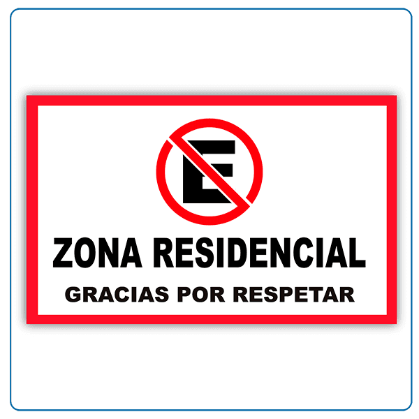 Prohibido estacionar