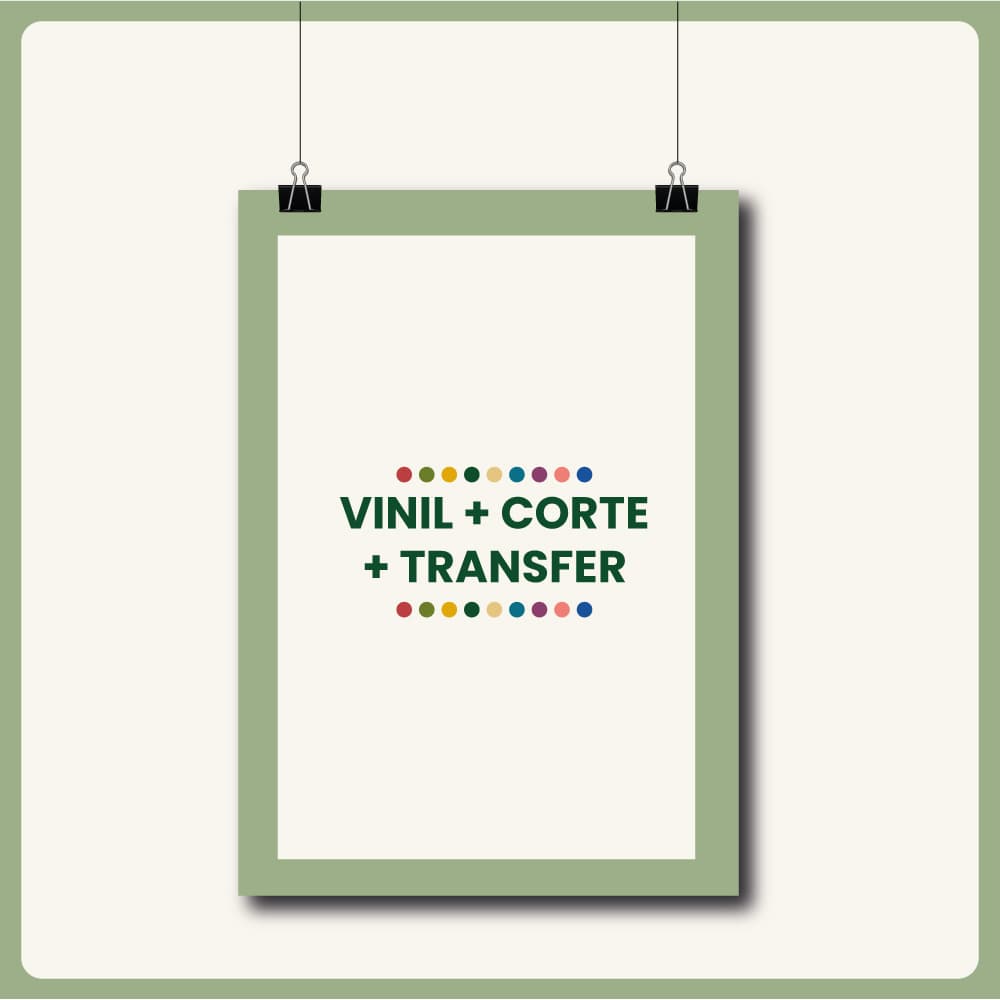 Vinil + corte + transfer - Impresiones Panamá