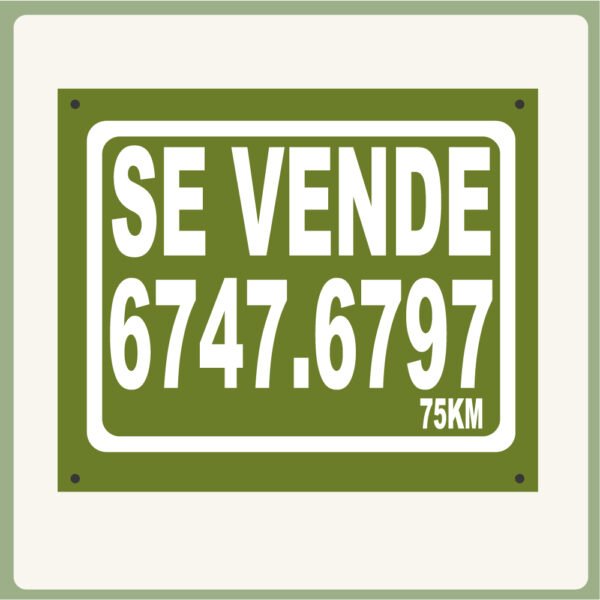 Se vende 0001-20