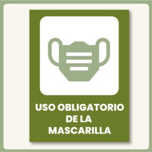 Uso obligatorio de mascarilla - Covid 19