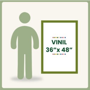 Vinil 36"x48"