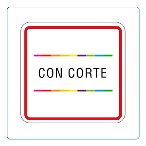 Vinil con corte