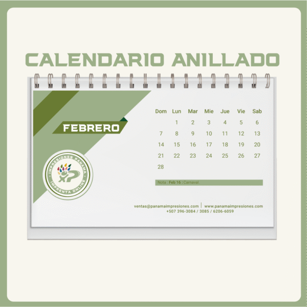 Calendarios Anillados