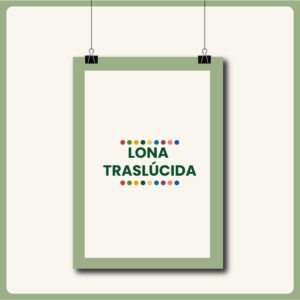 Lona translucida